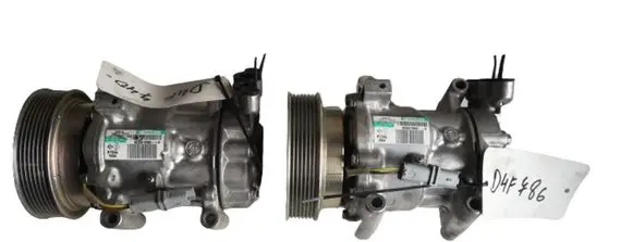 Renault Clio II Air conditioning (A/C) compressor (pump) 8200819568A 8200819568A SD6V12 8200819568--A D4F786