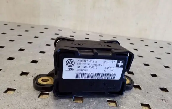 Audi A3 S3 A3 Sportback 8P ESP acceleration yaw rate sensor 7H0907652A