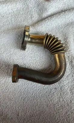 Audi A3 S3 A3 Sportback 8P EGR valve line/pipe/hose 03P131521B