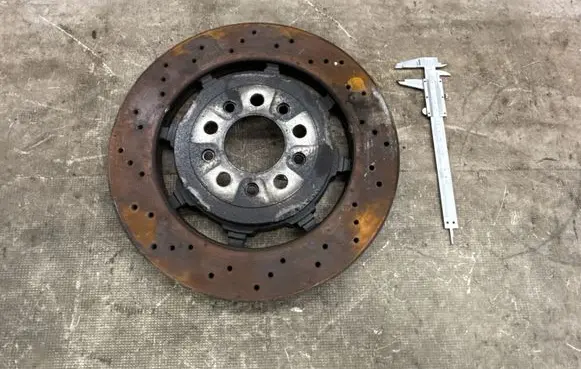 Alfa Romeo Stelvio Rear brake disc 50571044