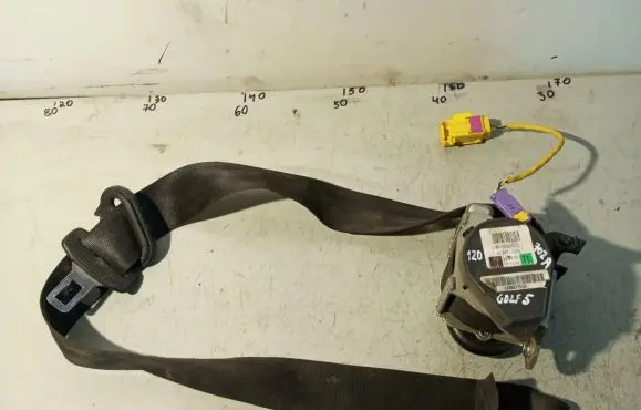 Skoda Octavia Mk2 (1Z) Front seatbelt 1Z0857702A 008R000 602035600