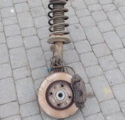 Peugeot 207 Front wheel hub spindle knuckle