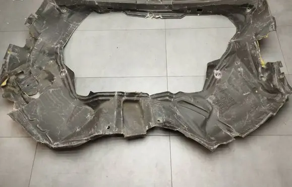 Audi Q7 4L Under panel sound insulation 4L0863923A