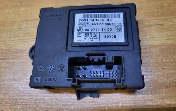 Volvo XC70 Door control unit/module 7G9T14B534BE 0507918400