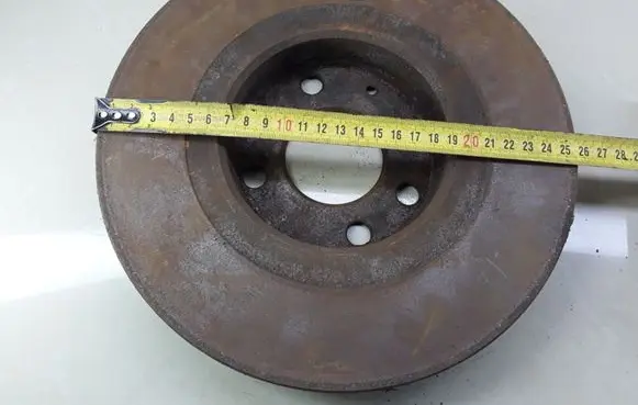 Opel Calibra Front brake disc