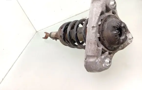 Front shock absorber with coil spring