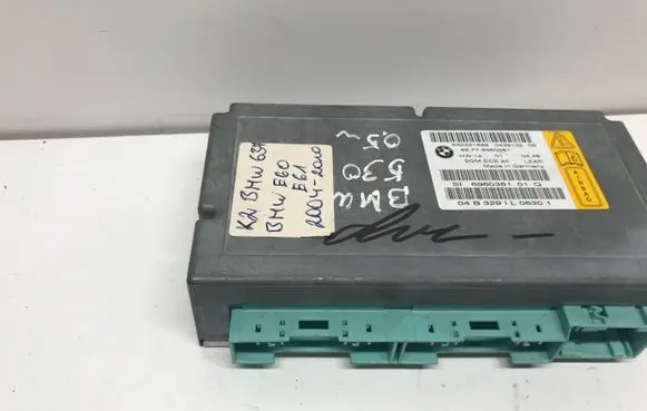 BMW 5 E60 E61 Airbag control unit/module 532221889 043913209