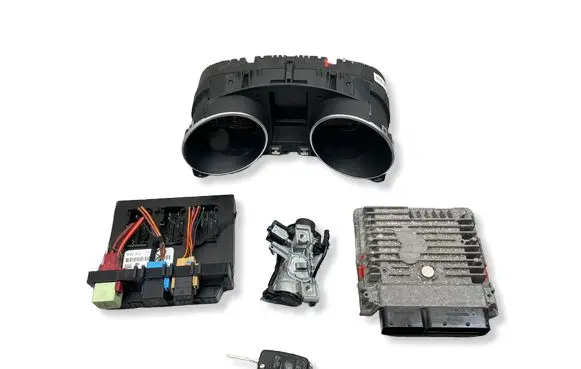 Volkswagen Golf VI Engine ECU kit and lock set 03L906023H 03L906023A 5WP42811AA