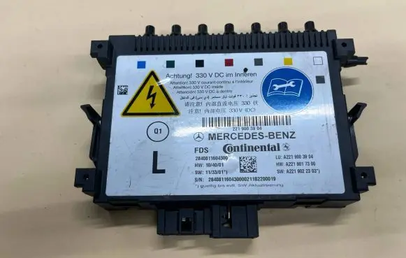 Mercedes-Benz S W221 Seat control module A2219003904 2840811604300 2219003904