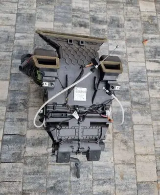 Interior heater climate box assembly