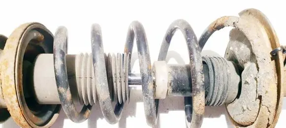 Front coil spring
