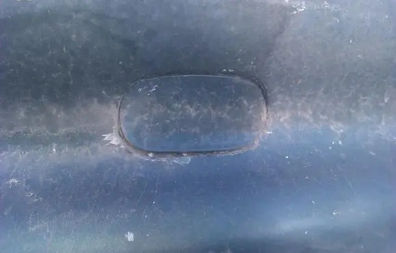 Renault Laguna I Rear bumper row hook cap/cover 