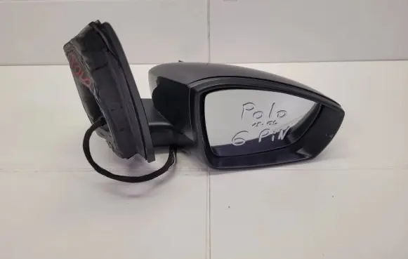 Volkswagen Polo Front door electric wing mirror 6Q1857507L