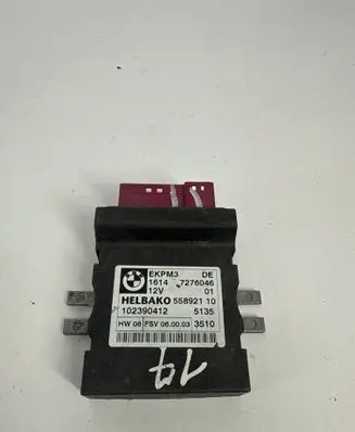 BMW 3 E92 E93 Fuel injection pump control unit/module 7276046 55892110 5135
