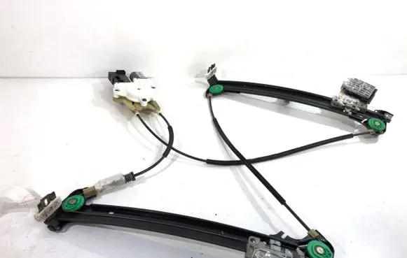Peugeot 407 Front door window regulator with motor 9662062180