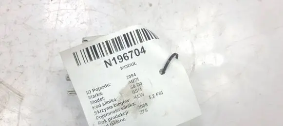 Audi A8 S8 D3 4E Tire pressure control unit 