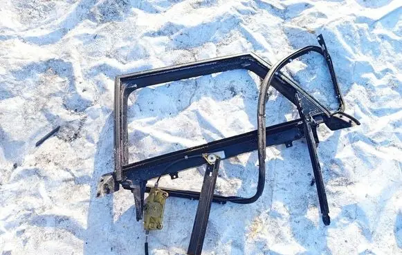 Audi A6 S6 C6 4F Rear door window/glass frame 4f0867369c