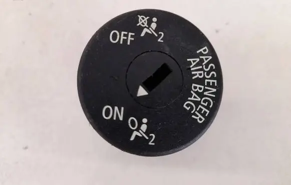 BMW 5 F10 F11 Passenger airbag on/off switch 61319196886 9196886