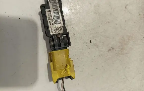 Airbag deployment crash/impact sensor