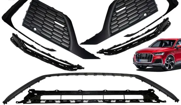 Audi Q7 4M Front bumper lower grill 