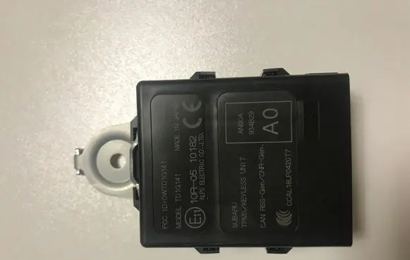 Subaru Outback (BT) Keyless (KESSY) go control unit/module 88035AN00A CWTD1G141 AN00A934B29