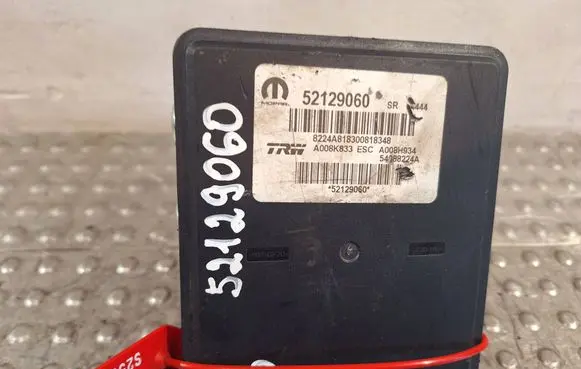 Fiat 500X ABS control unit/module 52129060 A008K833 S25081970