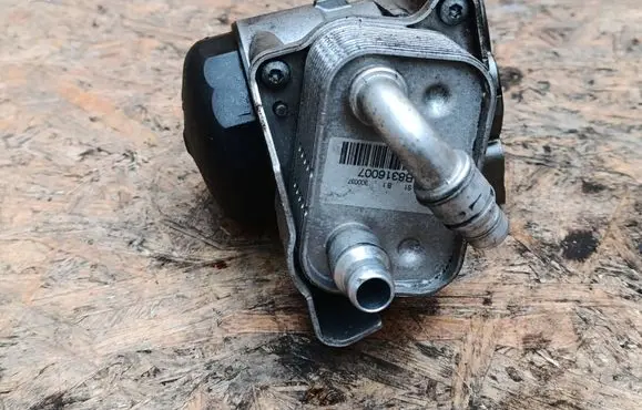 Engine oil radiator