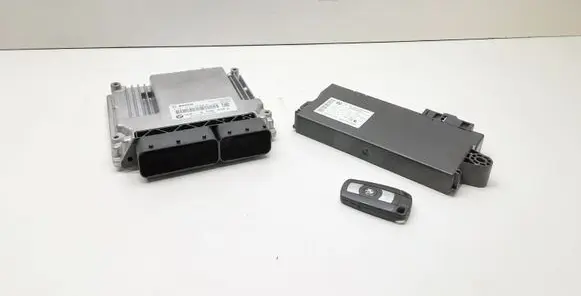 BMW 3 E90 E91 Engine ECU kit and lock set 8506438 0281016110 9217853