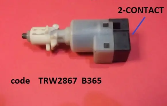 Fiat Punto (176) Brake pedal sensor switch TRW2867 B365