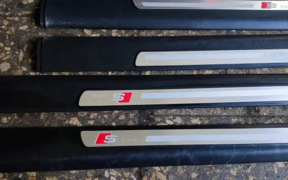 Audi A6 S6 C6 4F Front sill trim cover 4F0853375E 4F0853375C 4F0853375D