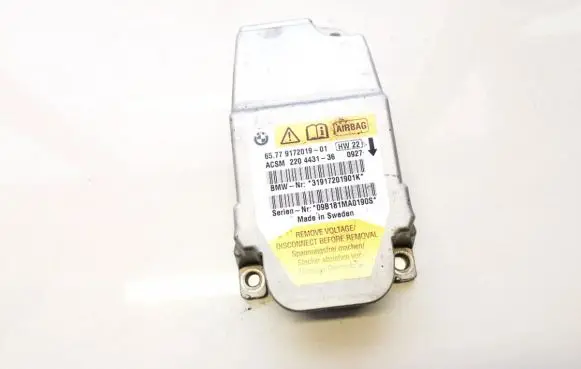 BMW 5 E60 E61 Airbag control unit/module 6577917201901