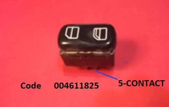 Mercedes-Benz Vito Viano W638 Electric window control switch 004611825