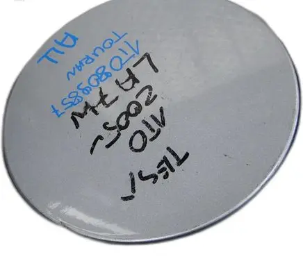 Volkswagen Touran I Fuel tank cap trim 