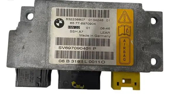 BMW 7 E65 E66 Airbag control unit/module 6970904 65776970904 532238807