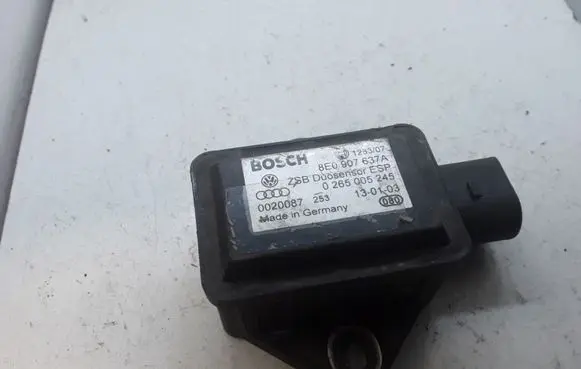 Audi A4 S4 B6 8E 8H ESP acceleration yaw rate sensor 0265005245 0020087