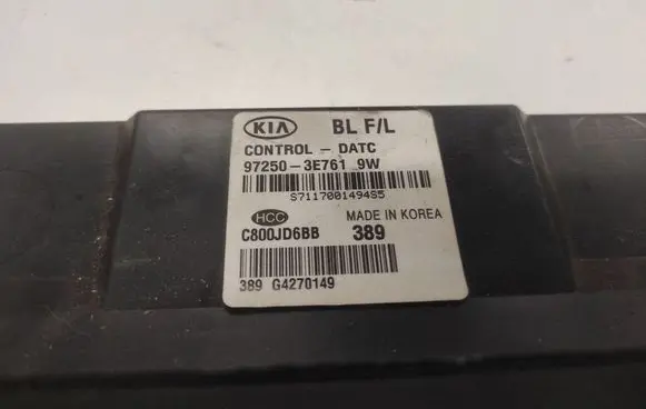 KIA Sorento Climate control unit 972503EXXX 972503E761