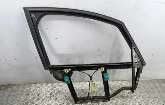 Front window lifting mechanism without motor