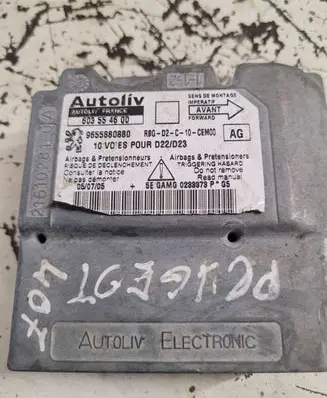 Peugeot 407 Airbag control unit/module 9655880880 603554600