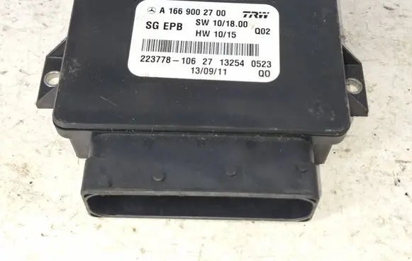 Mercedes-Benz A W176 Brake system control unit/module A1669002700 2237781062 132540523
