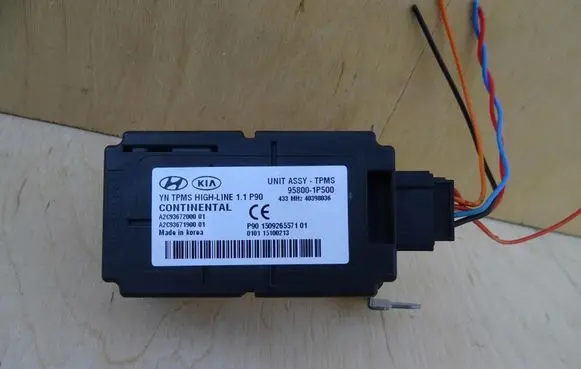 KIA Venga Tire pressure control unit 