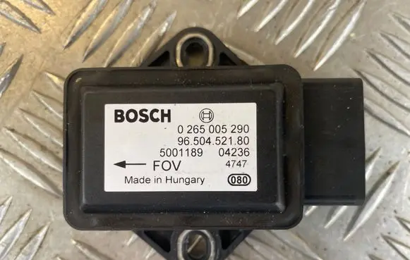 Peugeot 807 ESP acceleration yaw rate sensor 9650452180 0265005290 5001189