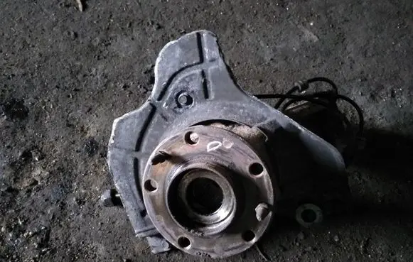 Peugeot Boxer Front wheel hub spindle knuckle