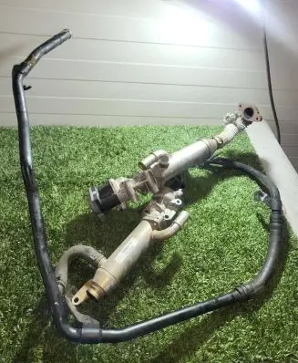 Jaguar XF X250 EGR valve cooler 215987649