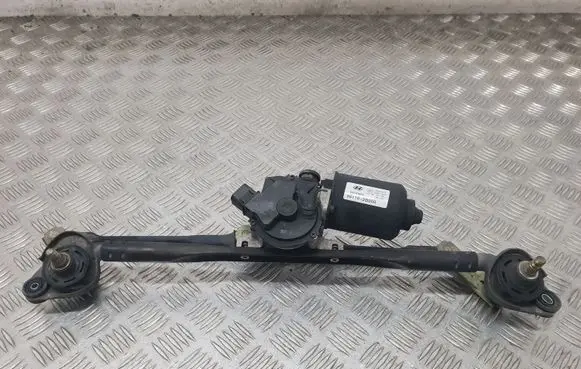 Hyundai Santa Fe Front wiper linkage and motor 981102B000