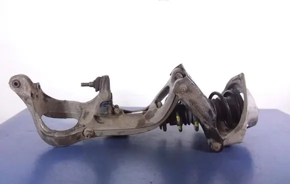 Peugeot 407 Front shock absorber with coil spring 9661544780D
