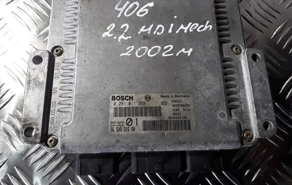 Peugeot 406 Engine control unit/module 0281011360 9650931680 EDC15C2