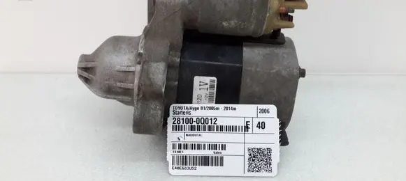 Toyota Aygo AB10 Starter motor 281000Q012