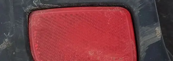 Renault Scenic II - Grand scenic II Rear tail light reflector Pilka