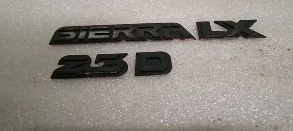 Ford Sierra Manufacturers badge/model letters