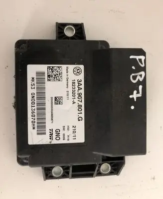 Volkswagen PASSAT B7 Hand brake control module 3AA907801G 18233201A